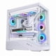 thumbnail image 4 of Funda para PC Lian Li V100 blanca Mid-Tower con 4 ventiladores ARGB, 4 of 9
