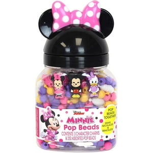 Minnie Pop Beads - Minnie Super Balde Con Cuentas Para Armar Joyas