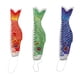 thumbnail image 4 of Manga De Viento Japonesa Bandera De Carpa Koi Nobori Pez Vela Verde Azul Rojo, 4 of 5
