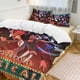 thumbnail image 2 of Hazbin Hotel Helluva Boss Bedding Set Duvet Cover Comfortable and Lightweight Cartoon Bedding 3 Piece Bed Set, 2 of 5
