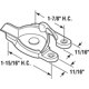 thumbnail image 5 of Ventana de madera de doble hoja Lock PRIME-LINE F 2574, de latón, 5 of 5