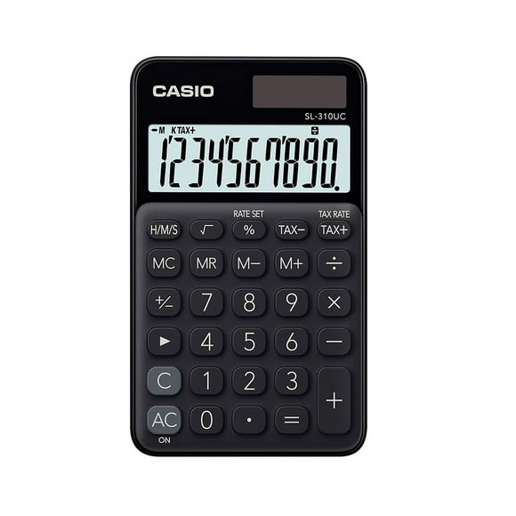 Calculadora Bolsillo Casio SL-310UC-BK NEGRA