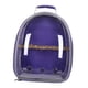 thumbnail image 5 of Bird Carrier Cage Bolso De Hombro Pet Parrot Travel Mochila Transparente Morado, 5 of 5