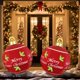 thumbnail image 3 of 2 paquete Bola inflable al aire libre de la Navidad Decoraciones de Navidad Patio grande 23.6Inch PVC Bola inflable decorada para el hogar Bola de regalo festiva del año nuevo, 3 of 3