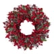 thumbnail image 2 of Corona Navideña Artificial Para Pared, Corona De Frutos Rojos Para El Día De San Valentín, Puerta De Entrada, 2 of 5