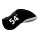 thumbnail image 1 of Protector De La Cubierta De La Cabeza Del Headcover Del Hierro Del Putter Del Hierro Del Club De Golf 54 Grados Negros, 1 of 5