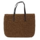 thumbnail image 1 of Bolso grande tejido de paja para mujer, bolso de playa hecho a mano, bolso de hombro, bolso de mano de paja, 1 of 5
