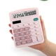 thumbnail image 2 of Calculadora Rosa Pink Escritorio Oficina Colegio Rosada multicolor, 2 of 4