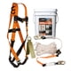 thumbnail image 1 of Kit de cucharones de seguridad para techos Malta Dynamics de 50 m con arnés, 1 of 8