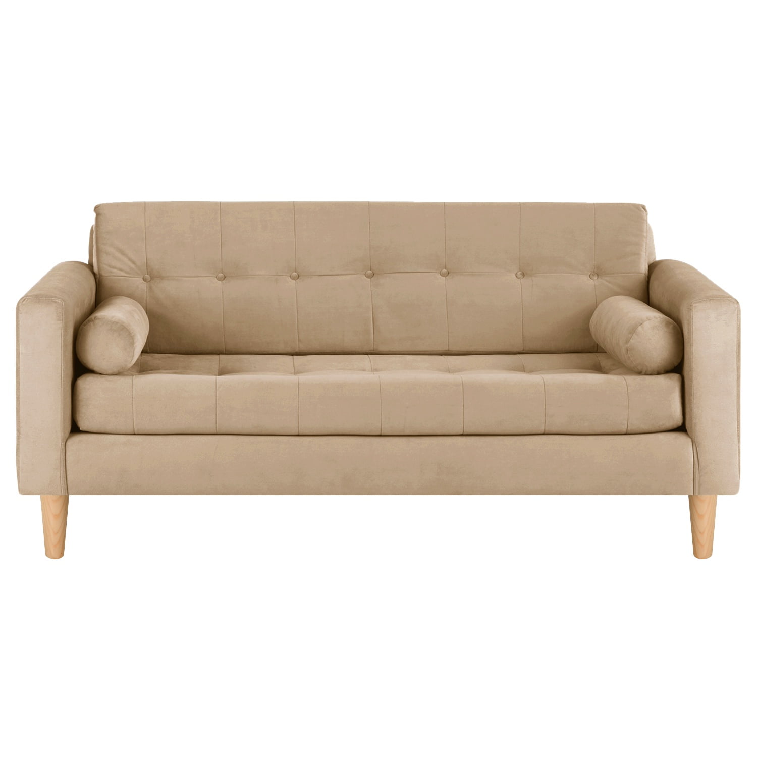 Bodevir - Sofa Retro 3c Felpa 05 Beige