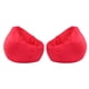 thumbnail image 2 of 2 piezas de bolsa de frijoles de almacenamiento de animales de peluche a prueba de agua cubierta roja, 2 of 5