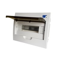 Tablero Eléctrico Embutido Drl 12 Modulos Tapa Clara Sec