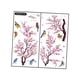 thumbnail image 2 of 2 Pegatinas De Pared Con Diseño De Pájaros Y Flores, Decoración De Pared Para Baño Interior, Habitación Infantil, Vertical, 2 of 5