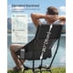 thumbnail image 3 of Silla de camping SONGMICS de respaldo alto con estructura de acero ajustable, 3 of 7