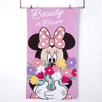 Disney-Minnie - Toalla Playa C/Bolso 70X140+33X42 Minnie Bloom