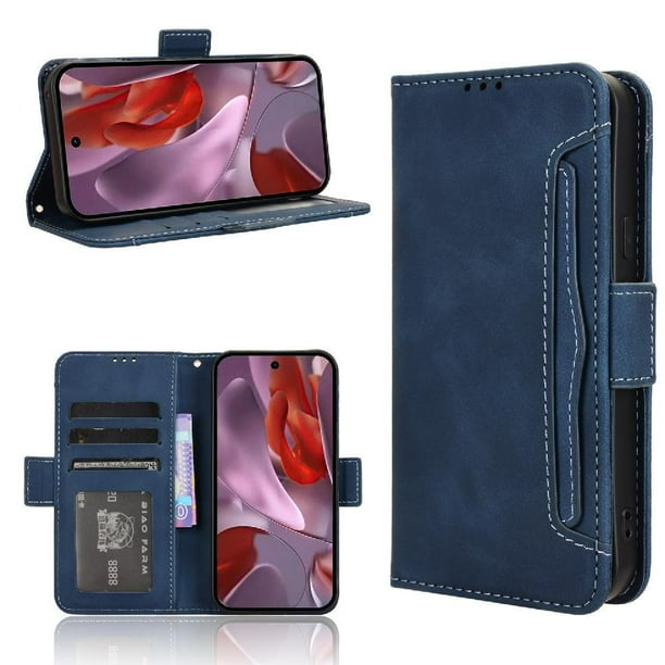 Funda Tipo Billetera FOXDOCK para Google Pixel 9A 5G – Tapa Flip con Tarjetero