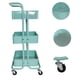 thumbnail image 4 of Carro Organizador Multiuso 3 Niveles 100% Acero Verde, 4 of 11