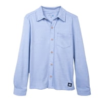 Pillin - Camisa Niño De Punto Manga Larga Celeste