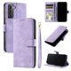 thumbnail image 1 of Funda Cartera para Samsung Galaxy S22 Plus Tapa con Ranuras, Soporte y Correa Morado, 1 of 5