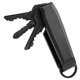 thumbnail image 1 of Llavero CAXGEK de Aluminio Negro con Clip de Bolsillo, 1 of 8