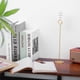 thumbnail image 3 of Tarjeteros de mesa Urban Deco, 12 pulgadas, acero dorado, paquete de 16, 3 of 9
