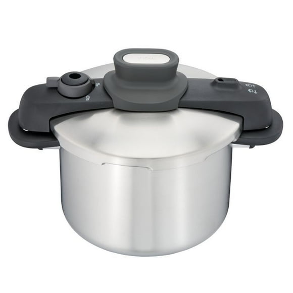 Olla a Presión Compact 8L P3534447 Acero Inoxidable Plateado 2 Piezas
