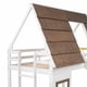 thumbnail image 5 of Cama doble de madera con techo, escalera y deslizador, 5 of 6