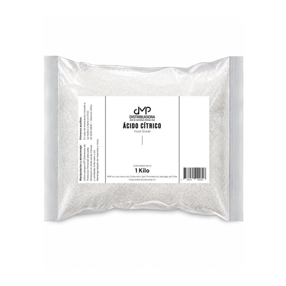 Acido Citrico Anhidro Grado Alimenticio Usp 1 Kg