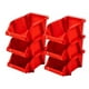 thumbnail image 2 of Set 6 Cajas Organizadoras Apilables Roja Gaveta Etiquetable, 2 of 2