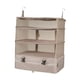 thumbnail image 3 of Organizador De Armario Colgante Organizador De Equipaje De Embalaje Para Camper Dorm Apartment Beige, 3 of 3