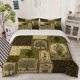 thumbnail image 1 of Mughal Miniature Painting Themed Bedding Set Including Duvet Cover And Pillowcases. Soft And Comfortable, 1 of 5