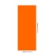thumbnail image 1 of 1pc Orange Wallpaper, Plain Color Film Matte Wallpaper, Waterproof Washable Peel And Stick Contact Paper, Kitchen Bathroom Backdrop Table Desk Wall Desk Appliance Furniture Sticker, Renovation Wallpa, 1 of 2