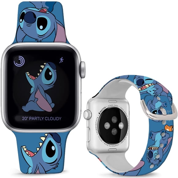 Correa de reloj Hepsun Stitch Lively compatible con Apple Watch de 42 a 49 mm