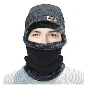 Nowhere - Gorros Invierno De Lana Con Interior Chiporro Cuello Gorra