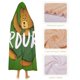 thumbnail image 4 of Corduroy Manta Capa con Capucha Anti-Bolitas, Manta de Lana Ártica Suave, Manta Portátil de Felpa Ligera y Lujosa, Poncho para Siesta en Casa y Oficina, 100*130cm, 4 of 6