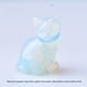 thumbnail image 1 of 1pc Various Crystal Carvings Cat, Pocket Gift, Crystal Gift, Animal Statue, Crystal Statue, Bare Stone, Healing Stone, Moonstone, 1 of 5