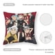 thumbnail image 5 of Soul Eater Fundas de almohada de terciopelo con tema, regalos de funda de almohada, decoración para el hogar, cojín de lanzar, regalo de cumpleaños para fans y parejas.50*50cm., 5 of 6
