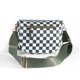 thumbnail image 2 of Bandolera FEIBOON Spacious a cuadros de nylon para mujer, 2 of 6