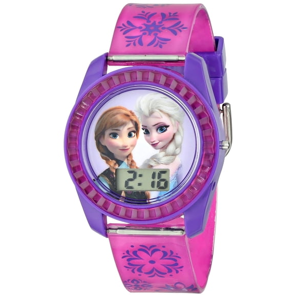 Reloj Accutime Disney Frozen Kids FZN3598 Púrpura Rosa