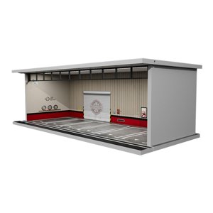 Bothyi - Vitrina Modelo De Vehículo 1/64, Vitrina De Garaje Para Coche, Tienda De Modificación De Coleccionistas De Modelos