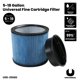 thumbnail image 1 of Filtro Cartucho Polvo Fino Universal HEPA 5-18 Galones, 1 of 3