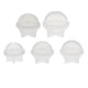 thumbnail image 5 of Molde de silicón de la forma de la bola de 5 tama?os para la fabricación de la joyería del bastidor de la resina, 5 of 5