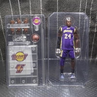 1/9 Kobbryant#24 Figura De Acción Morada Articulada 22 Cm Pvc Con Accesorios Y Caja