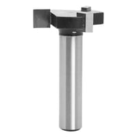 Ioensy - Hoja Fija De Broca De Enrutador De Aplanamiento De Losa De Carburo Para Vástago De Cuarto De Carpintería