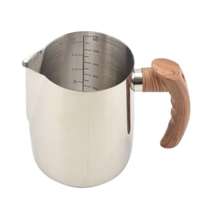 Bothyi - Taza Para Espumar Leche Jarra Para Espumar Leche Fácil De Limpiar Para Fiesta Hogar Cocina 600Ml