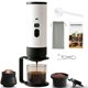 thumbnail image 1 of Portable Espresso Coffee Machine,Mini Travel Coffee Maker,Self-Heating & Rechargeable with Smart Display,3-in-1 for Ground, Capsules & Pods,Compact Espresso Maker for Travel & Camping, 1 of 3
