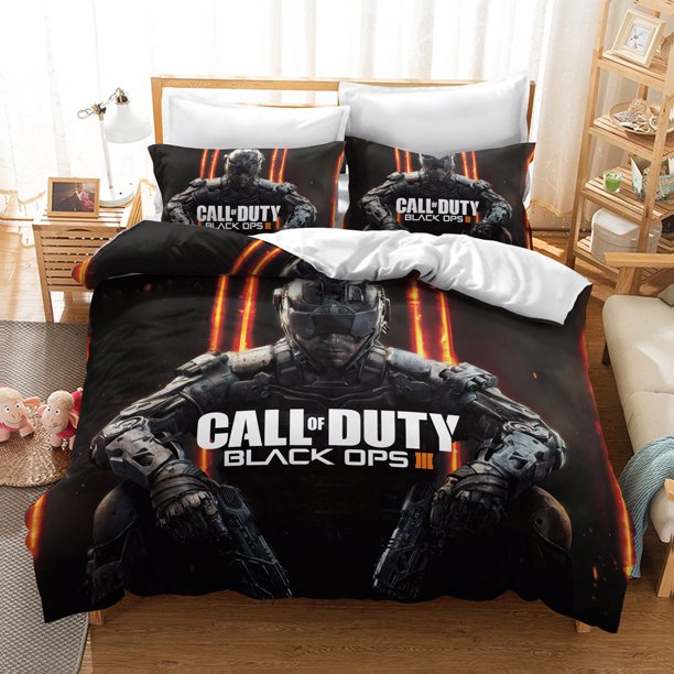 Call of Duty Warzone Bedding Set Single Twin Full Queen King Size Game Bed Set Aldult Kid Bedroom Duvetcover Sets Bed Sheets