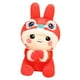 thumbnail image 4 of Bunny Juguetes De Peluche Con Temática De Animales Para El Año Nuevo Chino Navidad Red Tang Suit 20cm, 4 of 5