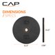 thumbnail image 4 of Set de Placas de Peso CAP Barbell de Hierro Fundido Estándar 1 Pulgada 25 lb, 4 of 4