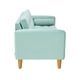 thumbnail image 5 of Sofa Retro 3C Felpa 04 Verde Agua, 5 of 6